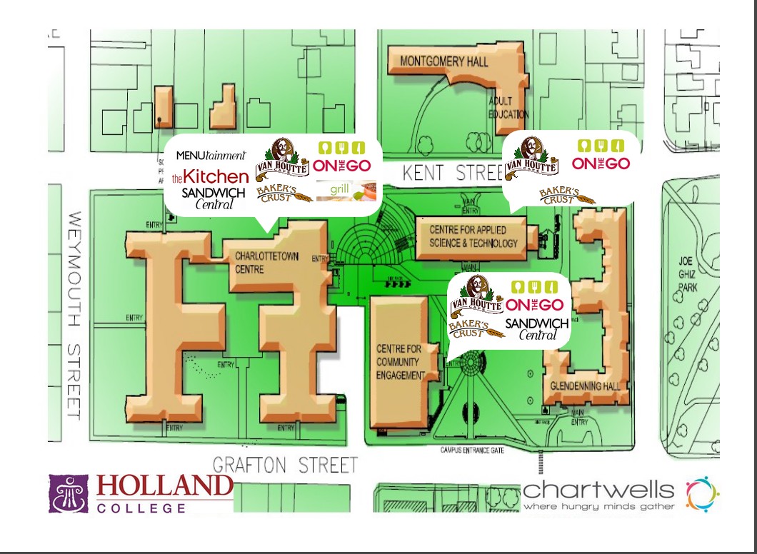 Holland College Map 